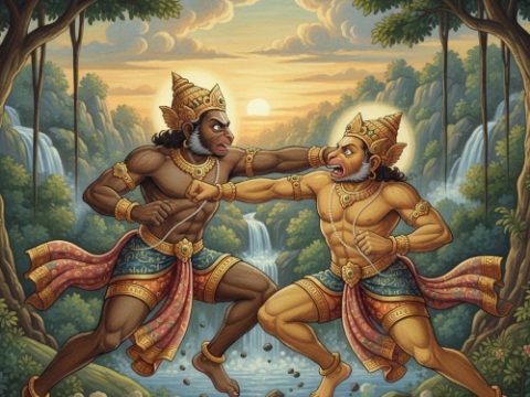 Vali From The Ramayana A Tale Of Strength And Tragedy Dharma WeRIndia