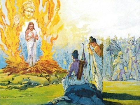 What Really Happened During Goddess Sita's Agnee Pariksha? Revealing The Truth.