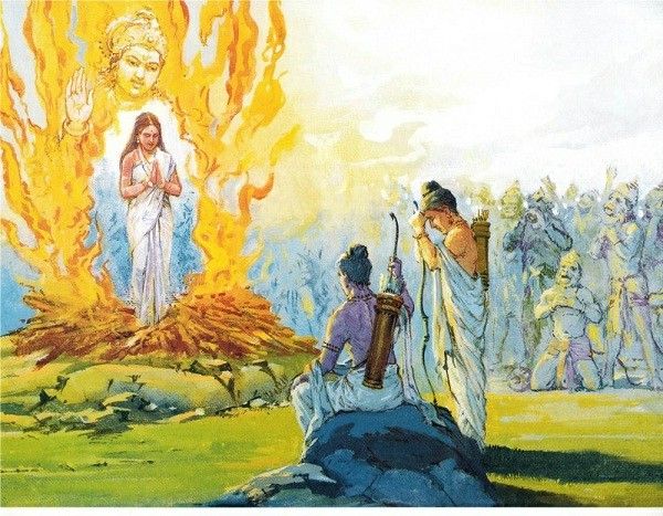 What Really Happened During Goddess Sita's Agnee Pariksha? Revealing The Truth.