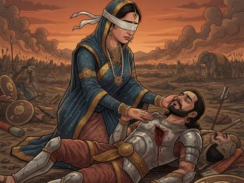 Queen Gandhari: The Blindfolded Mother Of Kauravas