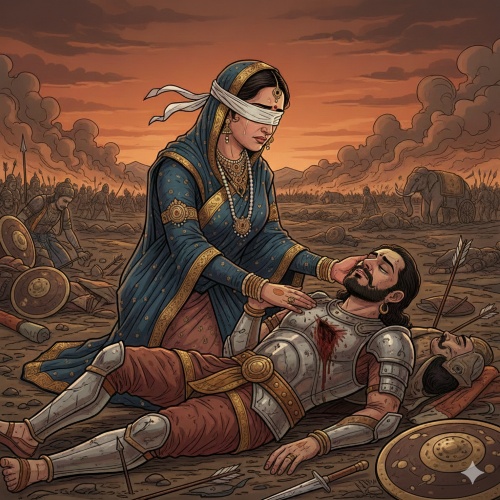 Queen Gandhari: The Blindfolded Mother Of Kauravas
