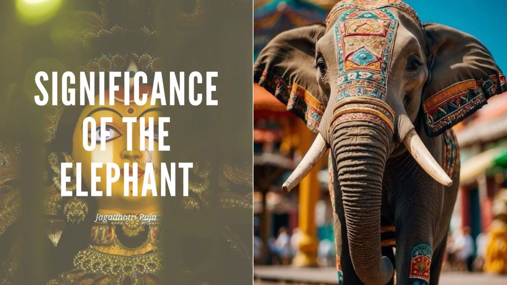 The Significance Of The Elephant In Jagadhatri Puja