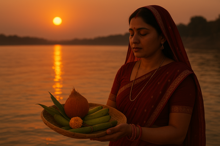 Perform Sandhya Arghya In Chhath Puja To Receive The Blessings Of The Setting Sun