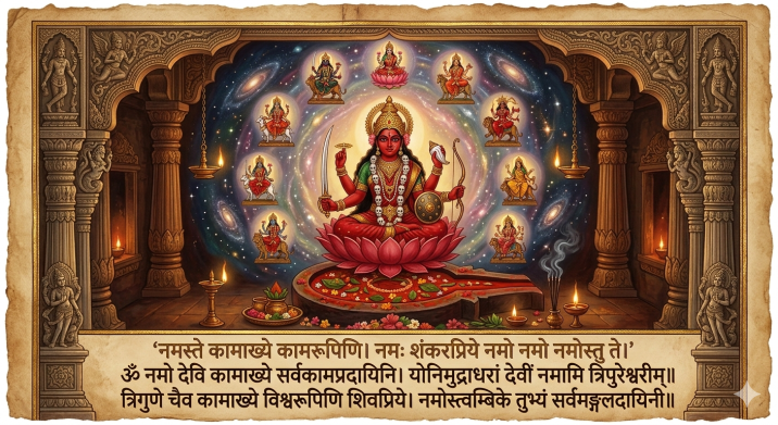 Kamakhya Stotra Chanting For Desire Fulfillment, Protection, And Shakti Awakening