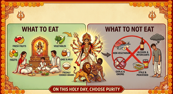 Avoid Tamasic Foods On Prathama Of Durga Puja For A Blessed Start