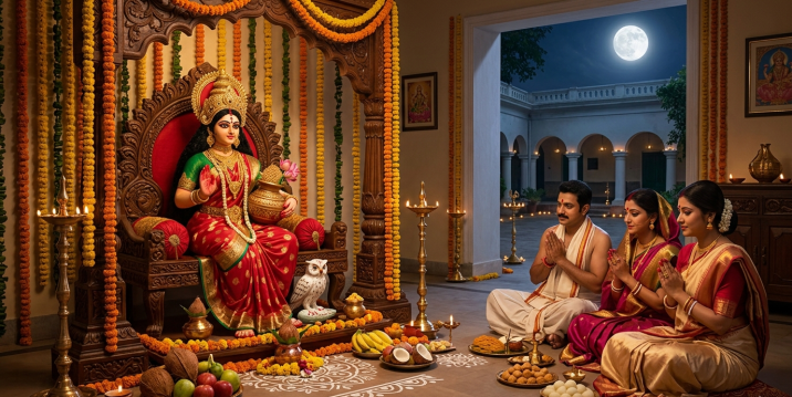Invite Wealth And Prosperity With Kojagori Lakshmi Puja