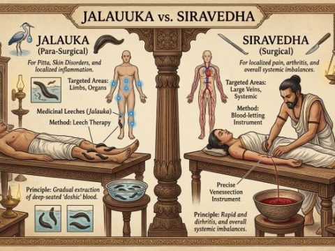 Jalauka vs Siravedha: Which Therapy Supports Safer Ayurvedic Healing